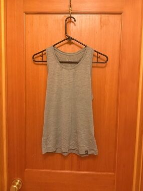 ibex Heather Gray Womens Performance Tank